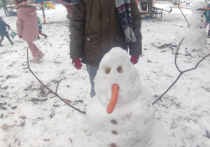 Pierwszy śnieg u Lisków