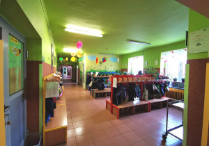 korytarz przedszkola
